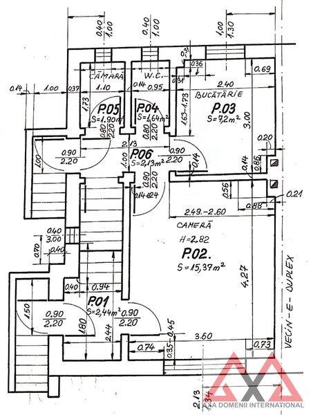 Vatra Luminoasa, vila interbelica, pod mansardabil, elemente originale
