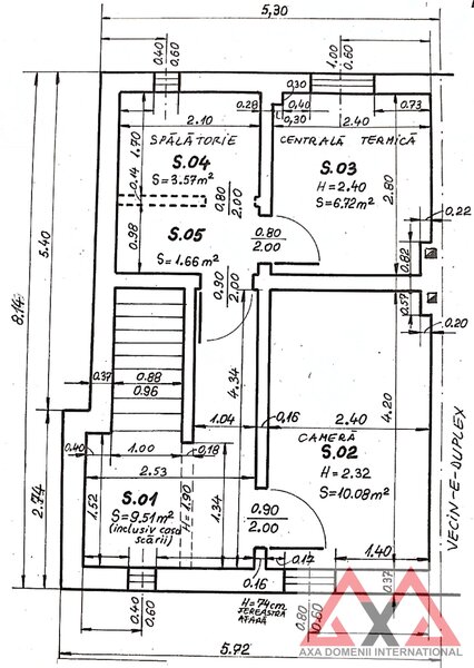 Vatra Luminoasa, vila interbelica, pod mansardabil, elemente originale